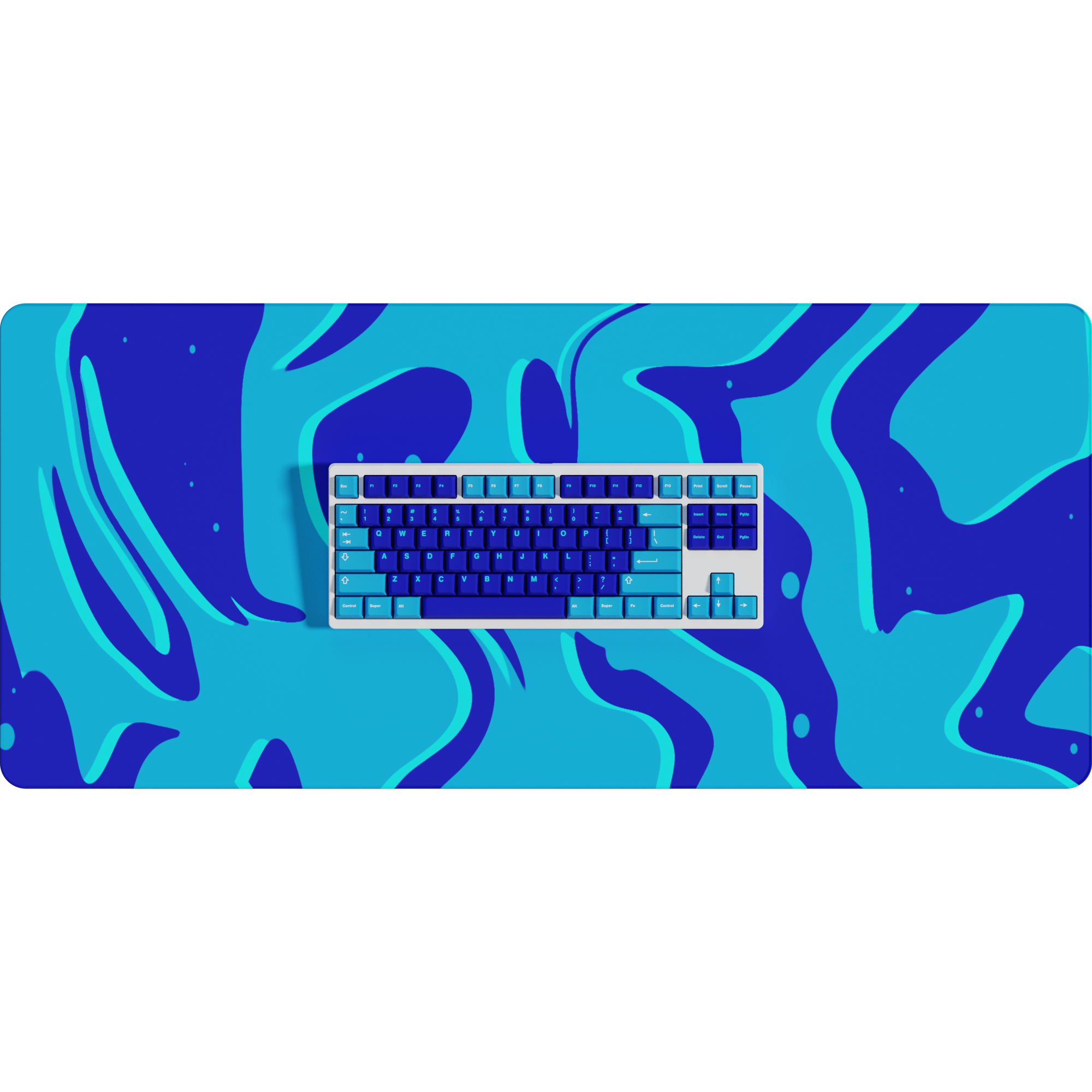Matrix Keyboards XXL Xtra Large Blizzard Blue Gaming Esports Mousepad